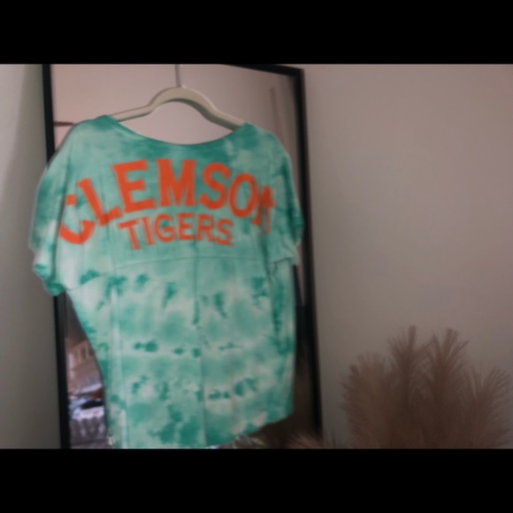 Tie die Clemson jersey tee - Picture 2 of 2